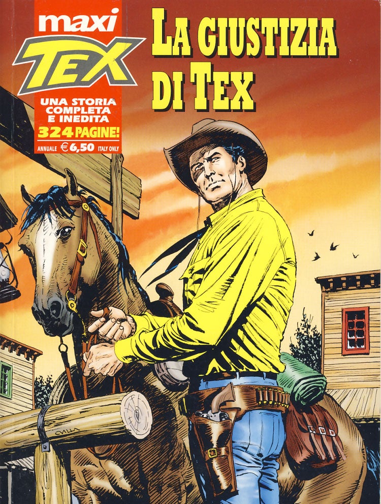 Item #27565 Maxi Tex #19 - La giustizia di Tex. Tito Faraci, José Ortiz.