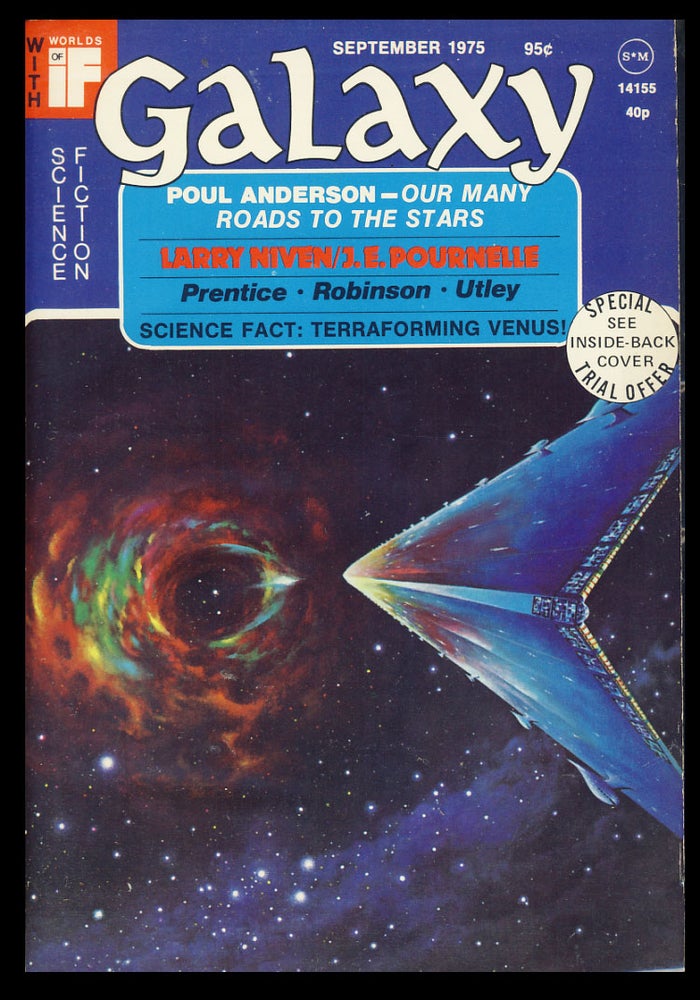 Item #27654 Galaxy September 1975. James Baen, ed.