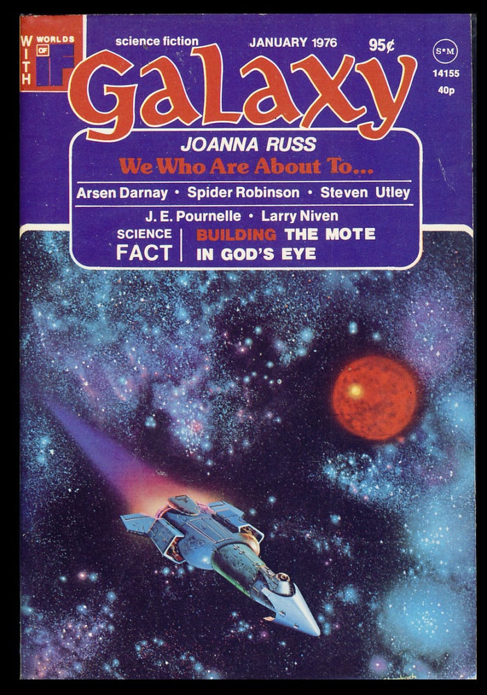 Item #27656 Galaxy January 1976. James Baen, ed.