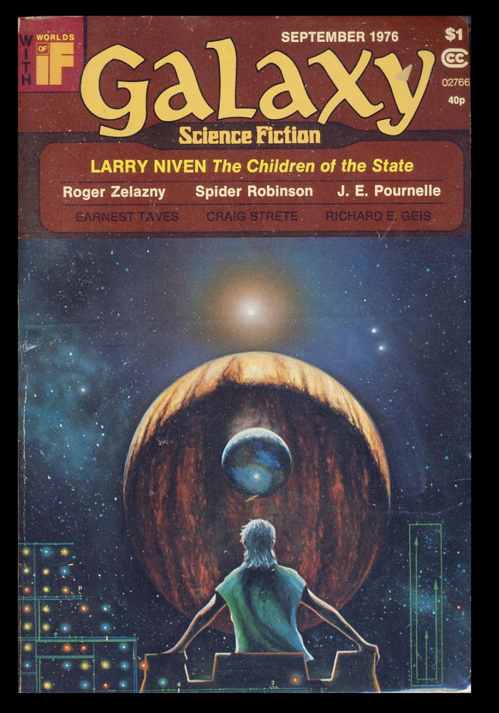 Item #27663 Galaxy September 1976. James Baen, ed.