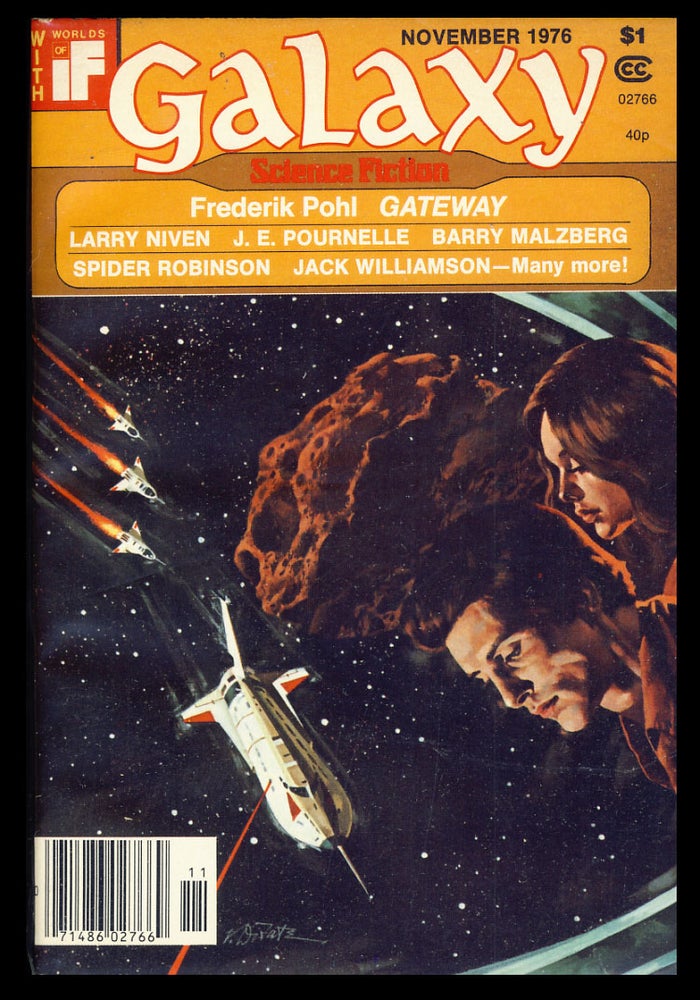 Item #27666 Galaxy Novermber 1976. James Baen, ed.