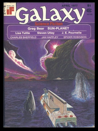 Item #27669 Galaxy April 1977. James Baen, ed