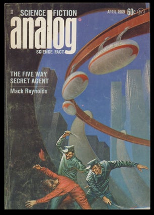 Item #27691 Analog Science Fiction Science Fact April 1969. John W. Campbell, ed, Jr