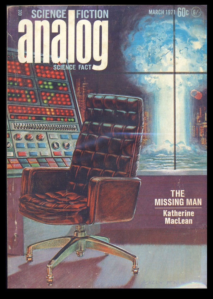Item #27714 Analog Science Fiction Science Fact March 1971. John W. Campbell, ed, Jr.