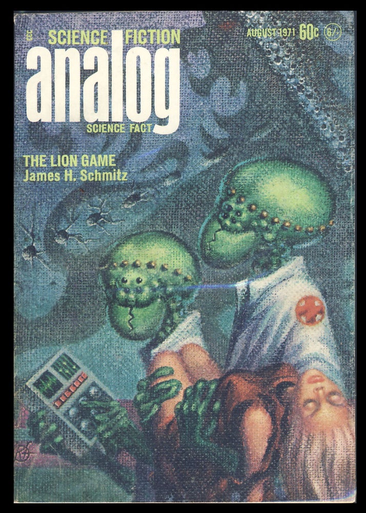 Item #27718 Analog Science Fiction Science Fact August 1971. John W. Campbell, ed, Jr.