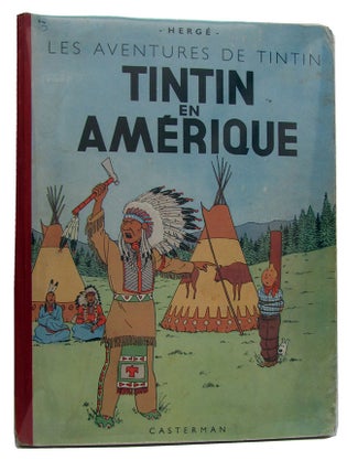 Item #27794 Les aventures de Tintin: Tintin en Amérique. Herg&eacute