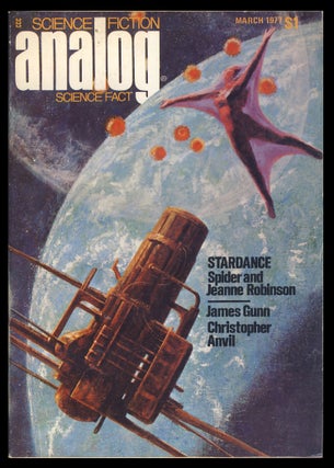 Item #27801 Stardance in Analog Science Fiction Science Fact March 1977. Spider Robinson, Jeanne...