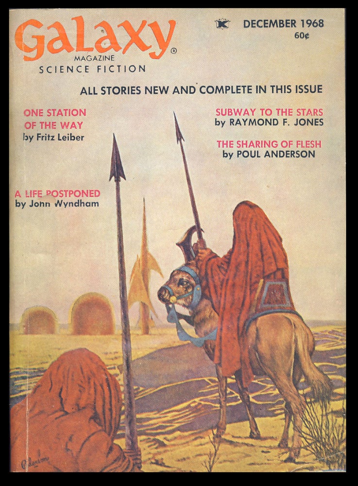 Item #27833 The Sharing of Flesh in Galaxy Magazine December 1968. Poul Anderson.