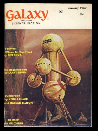 Item #27834 Foeman, Where Do You Flee? in Galaxy Magazine January 1969. Ben Bova