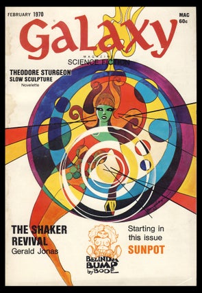Item #27849 Slow Sculpture in Galaxy Magazine February 1970. Theodore Sturgeon