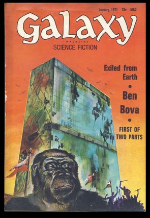 Item #27853 Galaxy Magazine January 1971. Ejler Jakobsson, ed