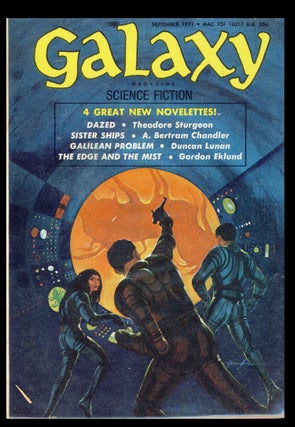 Item #27858 Galaxy Magazine September 1971. Ejler Jakobsson, ed
