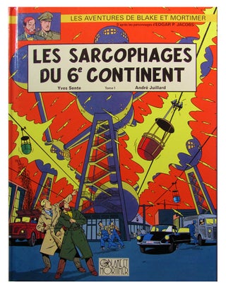Item #27927 Les aventures de Blake & Mortimer: Les sarcophages du 6e continent. Complete Two...