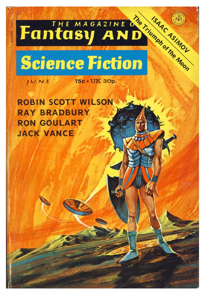 Item #27939 The Asutra (Part 2 of 2) in The Magazine of Fantasy and Science Fiction June 1973. Jack Vance.