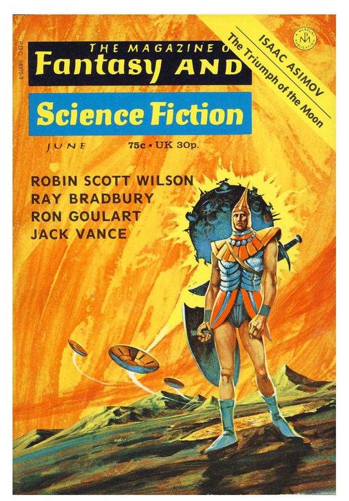 Item #27940 The Asutra (Part 2 of 2) in The Magazine of Fantasy and Science Fiction June 1973. Jack Vance.