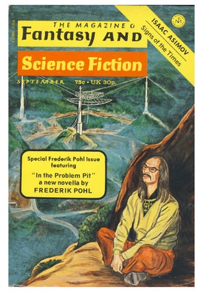Item #27945 In the Problem Pit in The Magazine of Fantasy and Science Fiction September 1973....