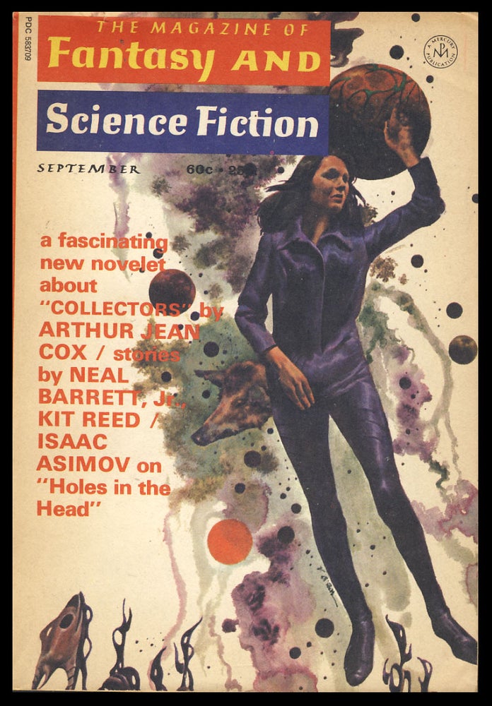 Item #27953 The Magazine of Fantasy and Science Fiction September 1971. Edward L. Ferman, ed.