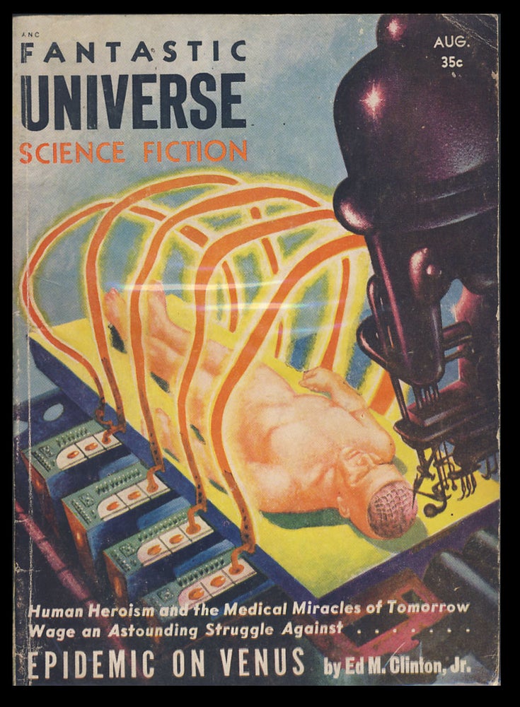Item #27981 Fantastic Universe August 1955. Leo Margulies, ed.