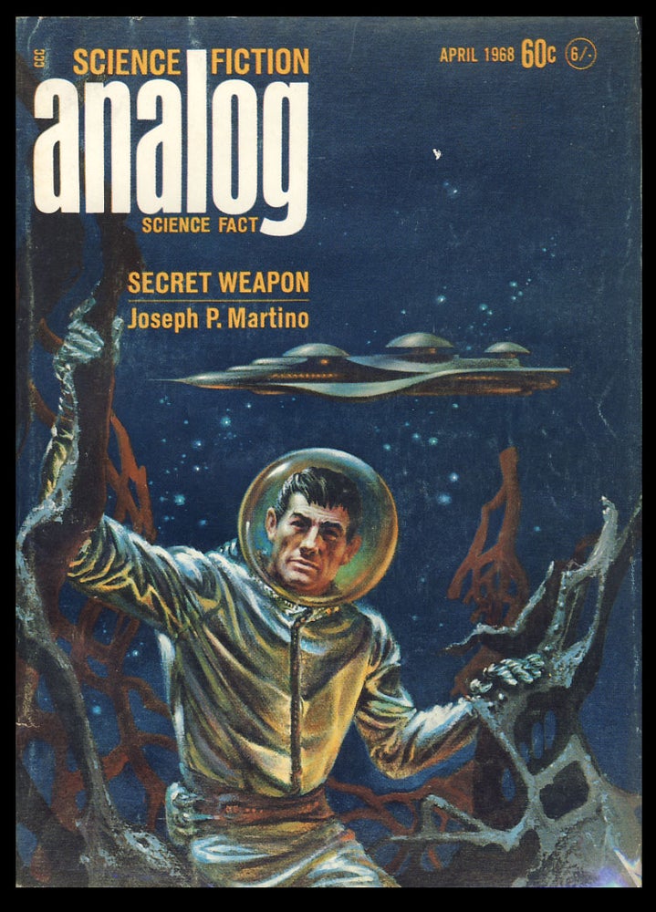 Item #28046 Analog Science Fiction Science Fact April 1968. John W. Campbell, ed, Jr.