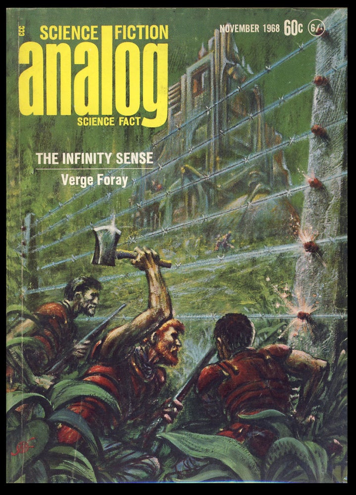 Item #28048 The Alien Enemy in Analog Science Fiction Science Fact November 1968. Poul Anderson.