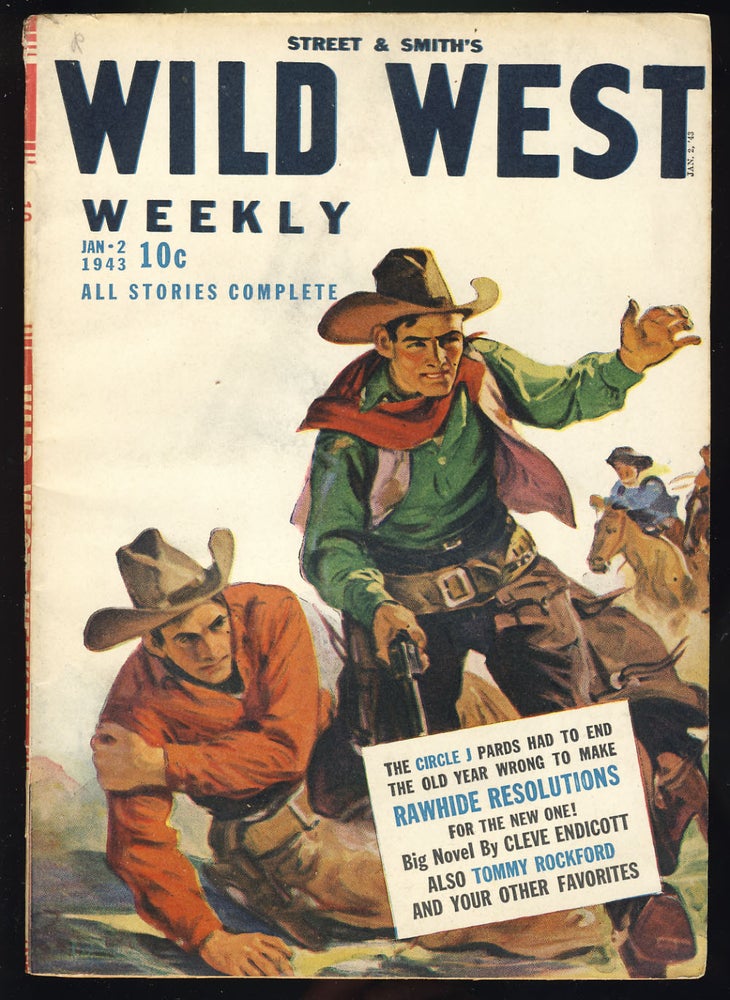 Item #28122 Street & Smith's Wild West Weekly January 2, 1943. Cleve Endicott.