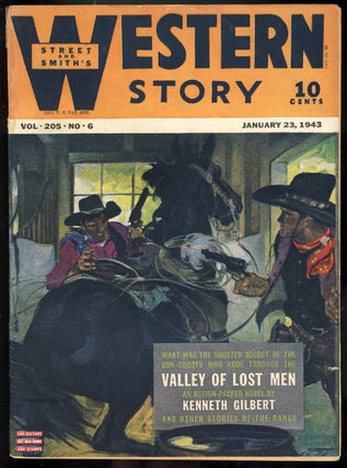 Item #28126 Street & Smith's Western Story January 23, 1943. Kenneth Gilbert