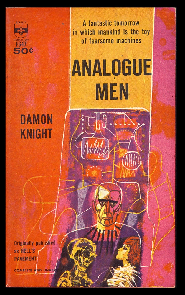 Item #28151 Analogue Men. Damon Knight.