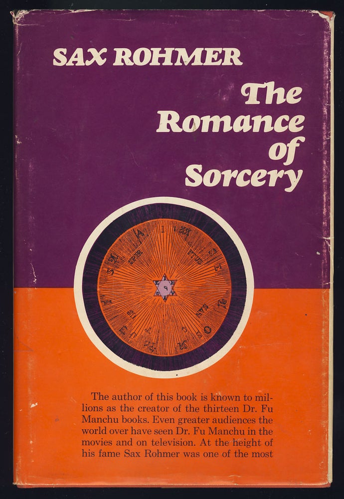 Item #28175 The Romance of Sorcery. Sax Rohmer.
