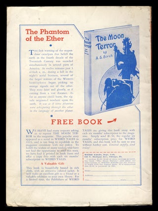 The Avengers from Atlantis in Weird Tales July 1935.