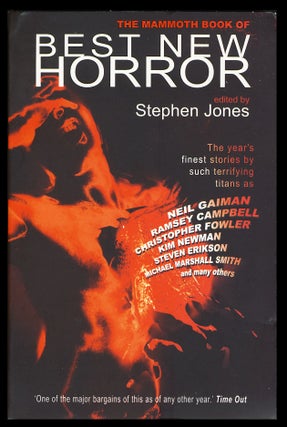 Item #28296 The Mammoth Book of Best New Horror Volume 19. (Signed by 12 Contributors). Stephen...