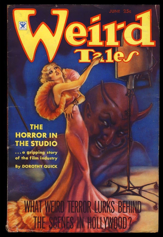 Item #28309 Beyond the Black River in Weird Tales May and June 1935. Robert E. Howard.