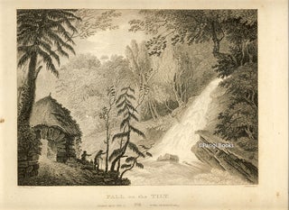 Item #28412 Fall on the River Tilt. Etching from a Drawing by John Claude Nattes. James Fittler