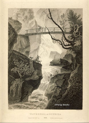 Item #28421 Waterfall at Duneira. Etching from a Drawing by John Claude Nattes. James Fittler