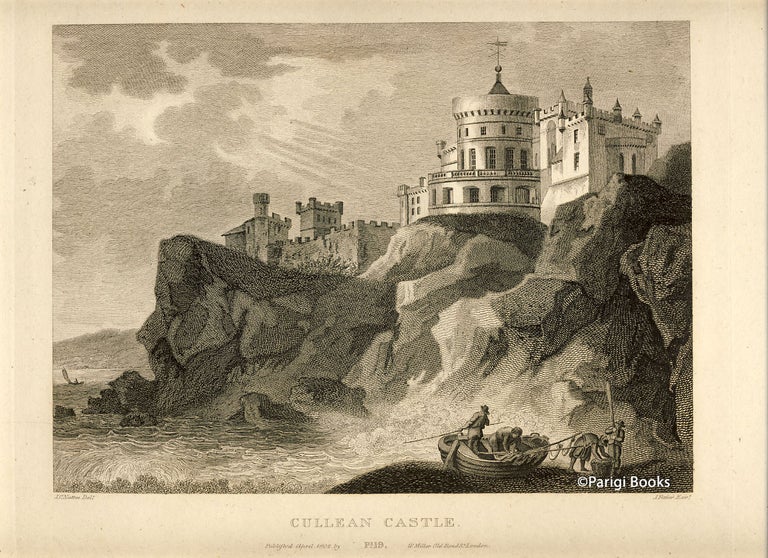 Item #28424 Cullean Castle. Etching from a Drawing by John Claude Nattes. James Fittler.