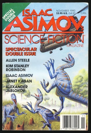 Item #28510 A Short, Sharp Shock in Isaac Asimov's Science Fiction Magazine November 1990. Kim...
