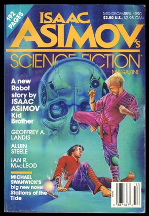 Item #28511 Green in Isaac Asimov's Science Fiction Magazine Mid-December 1990. Ian R. MacLeod