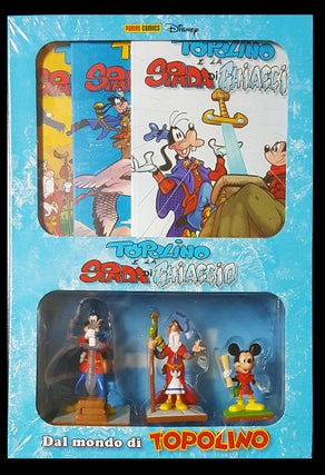 Item #28542 Topolino e la spada di ghiaccio. (Boxed Collector's Edition with Three Disney...