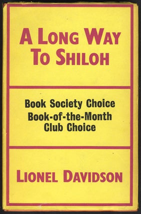 Item #28550 A Long Way to Shiloh. Lionel Davidson