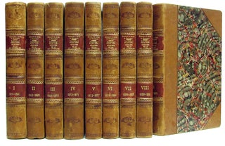 Journal. Mémoires de la vie littéraire, 1851-1895. Edition définitive, publiée sous la direction de l'Académie Goncourt. Complete in Nine Volumes.