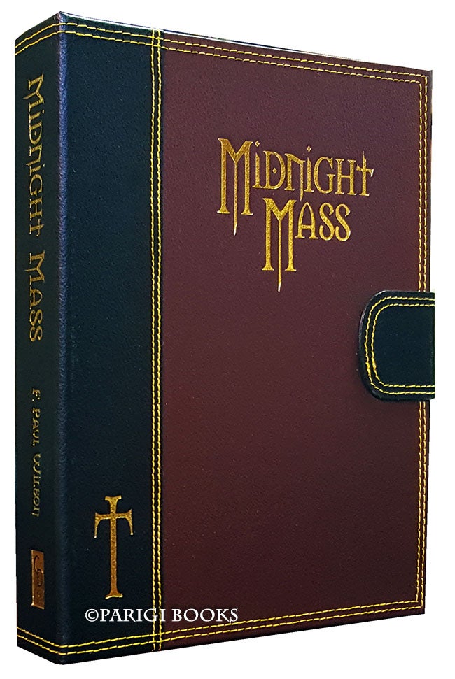 Item #28713 Midnight Mass. (Traycased Leather Bound Lettered Edition). F. Paul Wilson.