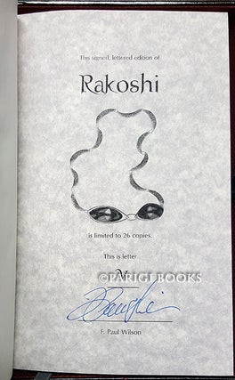 Rakoshi (The Tomb). (Traycased Leather Bound Lettered Edition).