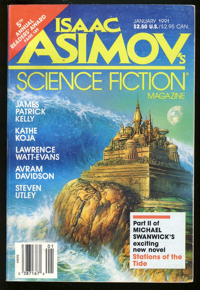 Item #28807 Isaac Asimov's Science Fiction Magazine January 1991. Gardner Dozois, ed.