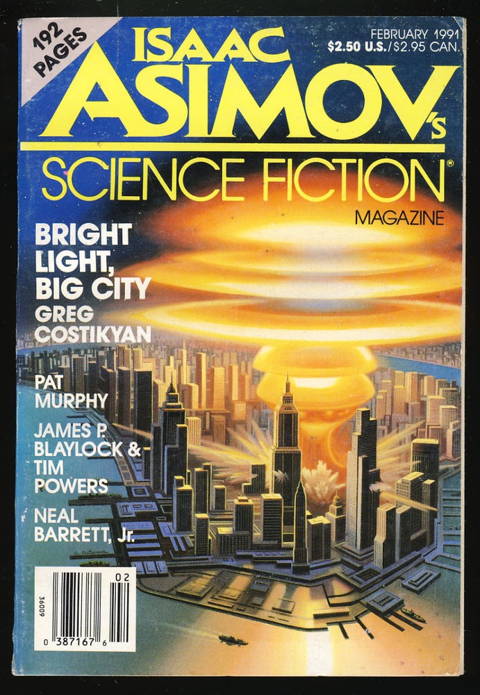 Item #28808 Isaac Asimov's Science Fiction Magazine February1991. Gardner Dozois, ed.