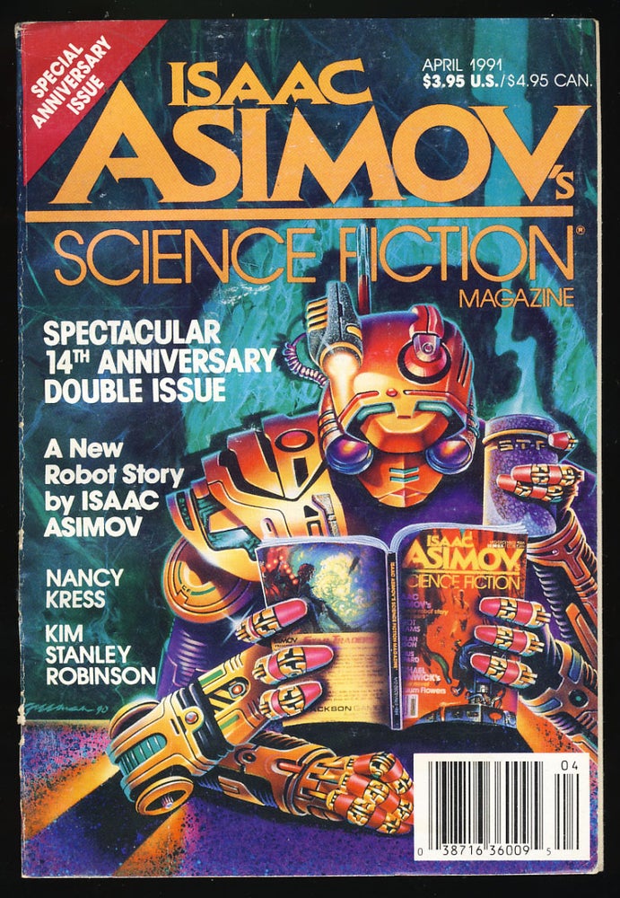 Item #28809 Isaac Asimov's Science Fiction Magazine April 1991. Gardner Dozois, ed.
