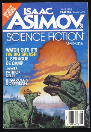 Item #28814 Isaac Asimov's Science Fiction Magazine June 1992. Gardner Dozois, ed