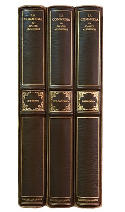 Item #28970 La commedia di Dante Alighieri nel testo e nel commento di Niccolò Tommaseo. Dante...