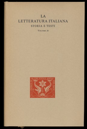 Item #28976 Opere minori. Ludovico Ariosto