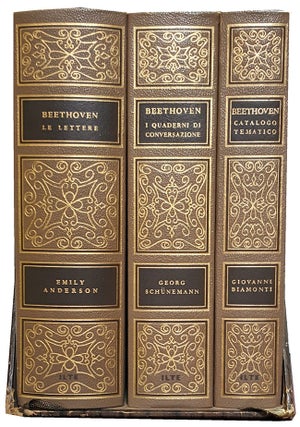 Item #28989 Catalogo cronologico e tematico delle opere di Beethoven, comprese quelle inedite e...