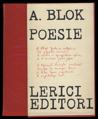 Item #28993 Poesie. Aleksandr Blok