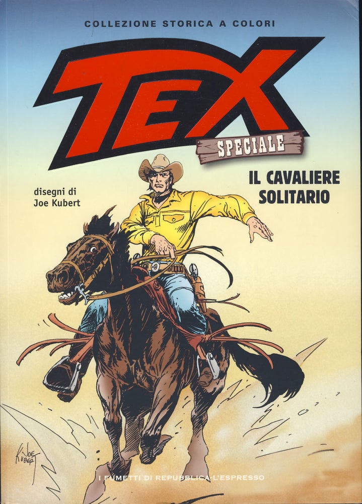 Item #29055 Tex Speciale Collezione Storica a Colori #15 - Il cavaliere solitario. Claudio Nizzi, Joe Kubert.